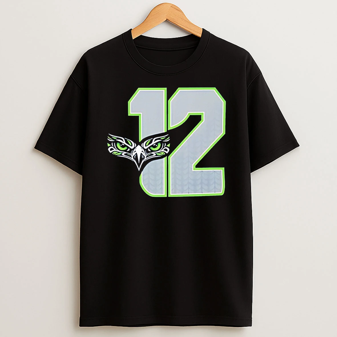 Seattle Seahawks Football City Hawk 12th Man T Shirt