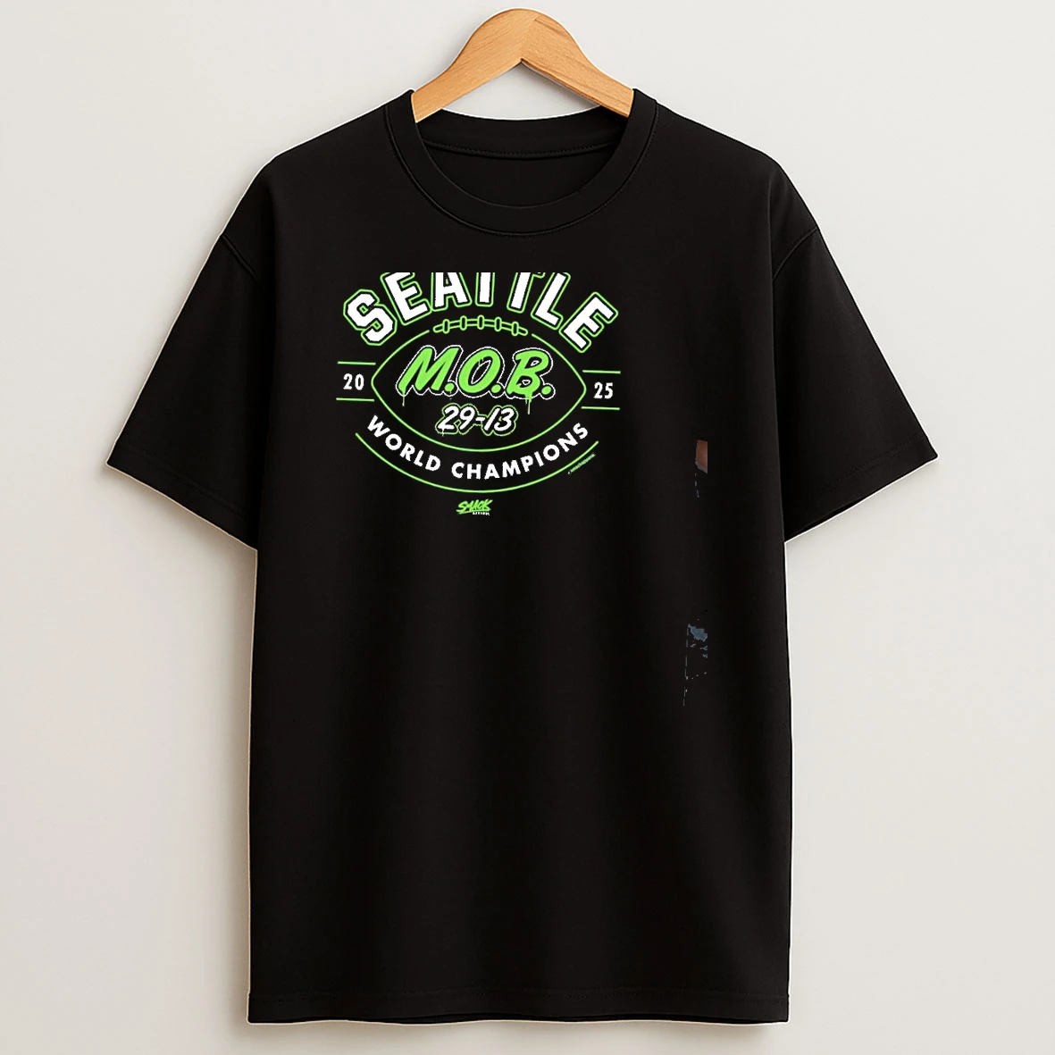 Seattle Seahawks Football M O B World Champions 2025 T Shirt