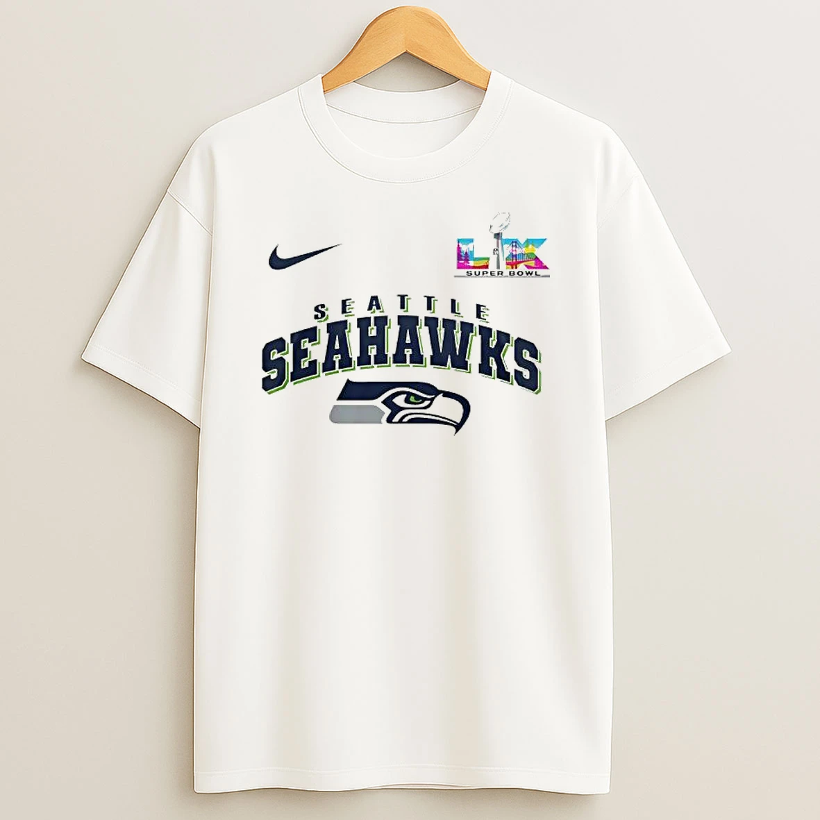 Seattle Seahawks Hot Shot Graphic T Shirt