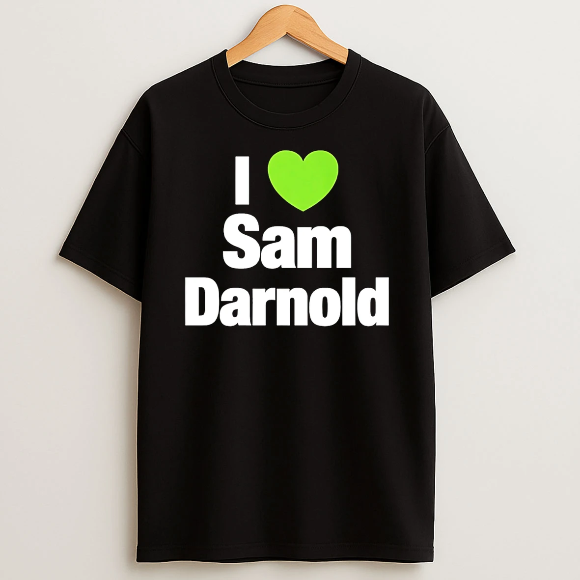 Seattle Seahawks I Love Sam Darnold Heart T Shirt