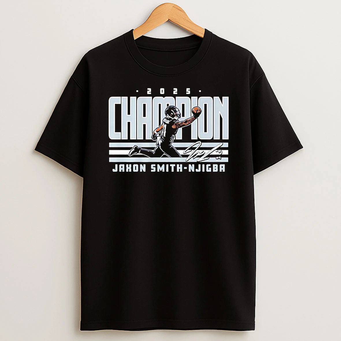 Seattle Seahawks Jaxon Smith Njigba 2025 World Champ T Shirt