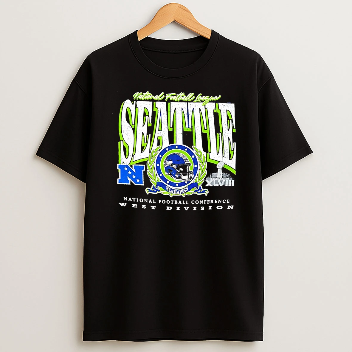 Seattle Seahawks Lombardi Legacy Vintage T Shirt