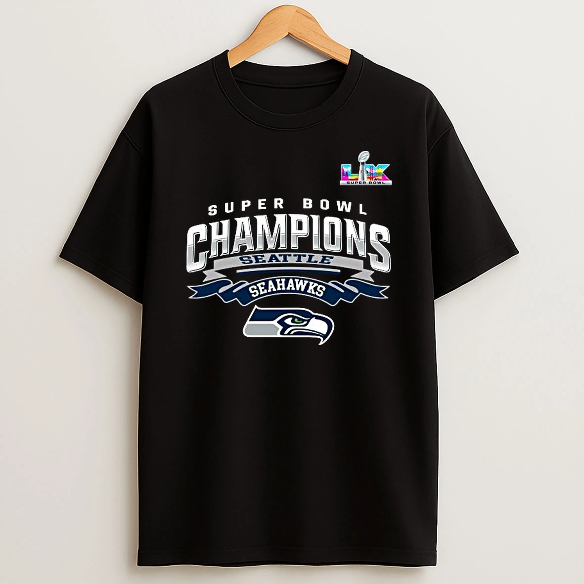 Seattle Seahawks Lx Super Bowl 2025 Champions T Shirt