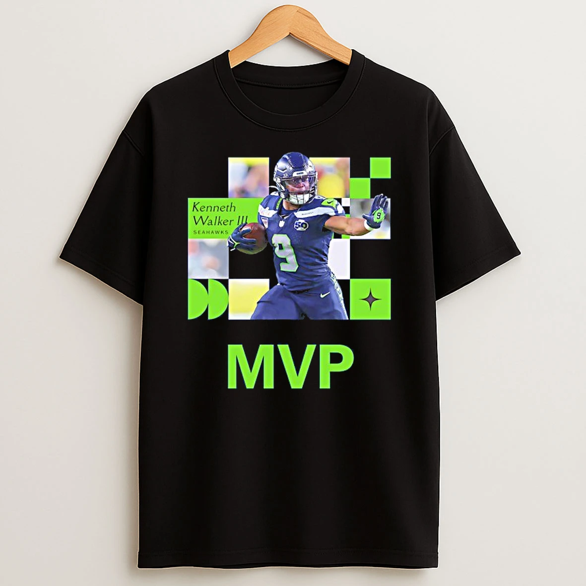 Seattle Seahawks Rb Kenneth Walker Iii Super Bowl Lx Mvp T Shirt