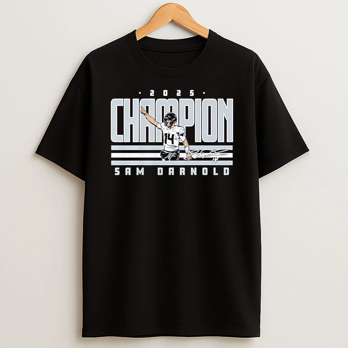 Seattle Seahawks Sam Darnold 2025 World Champ T Shirt
