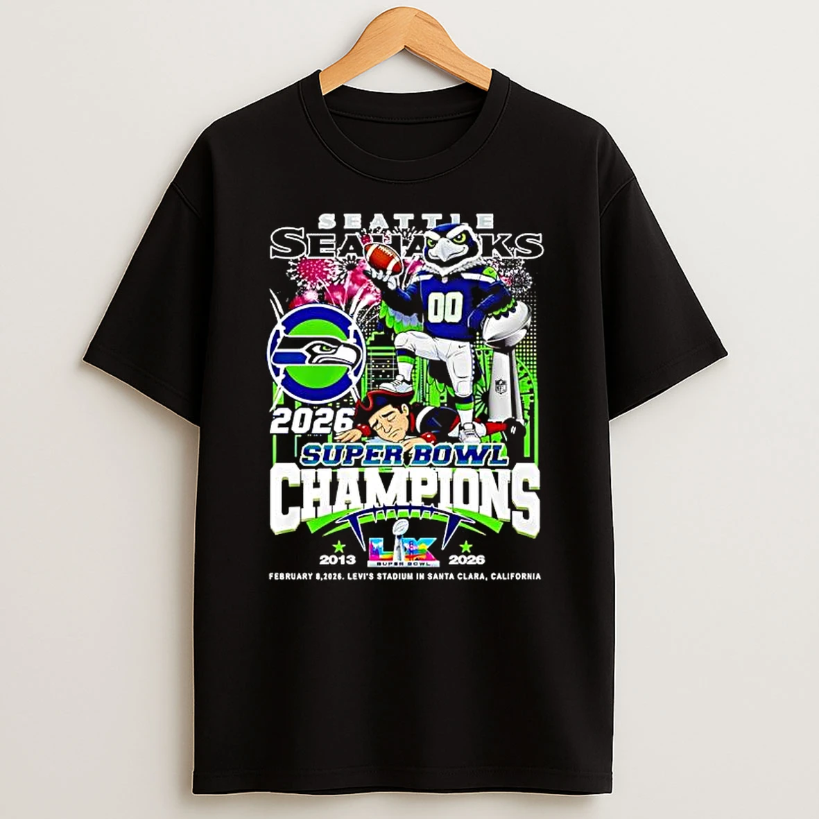 Seattle Seahawks Super Bowl Champions 2013 2026 Congrats T Shirt