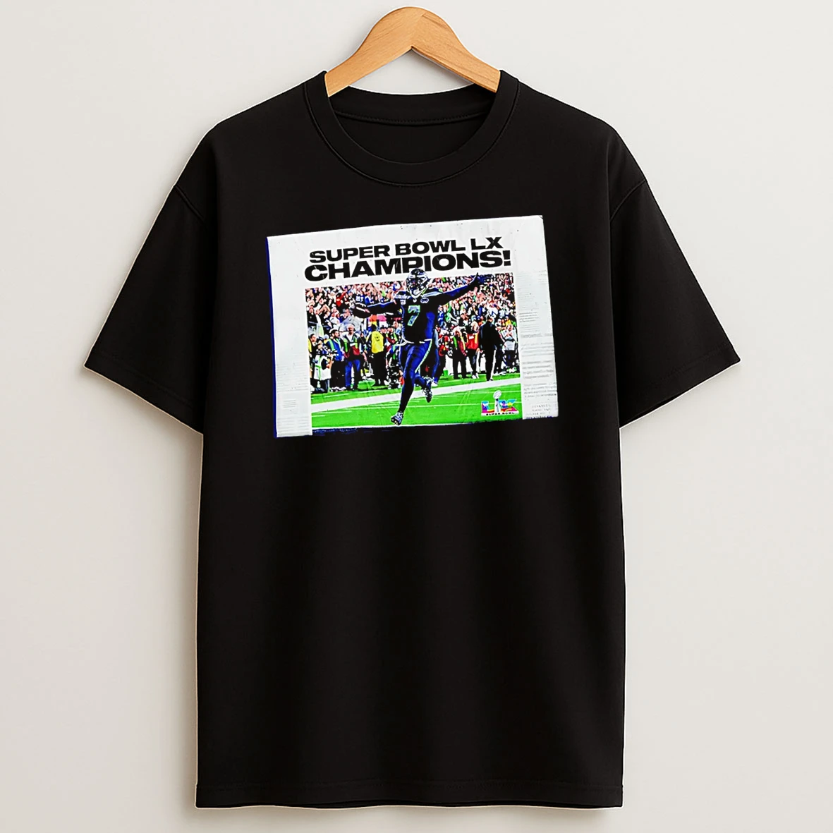 Seattle Seahawks Super Bowl Lx Champion News T Shirt