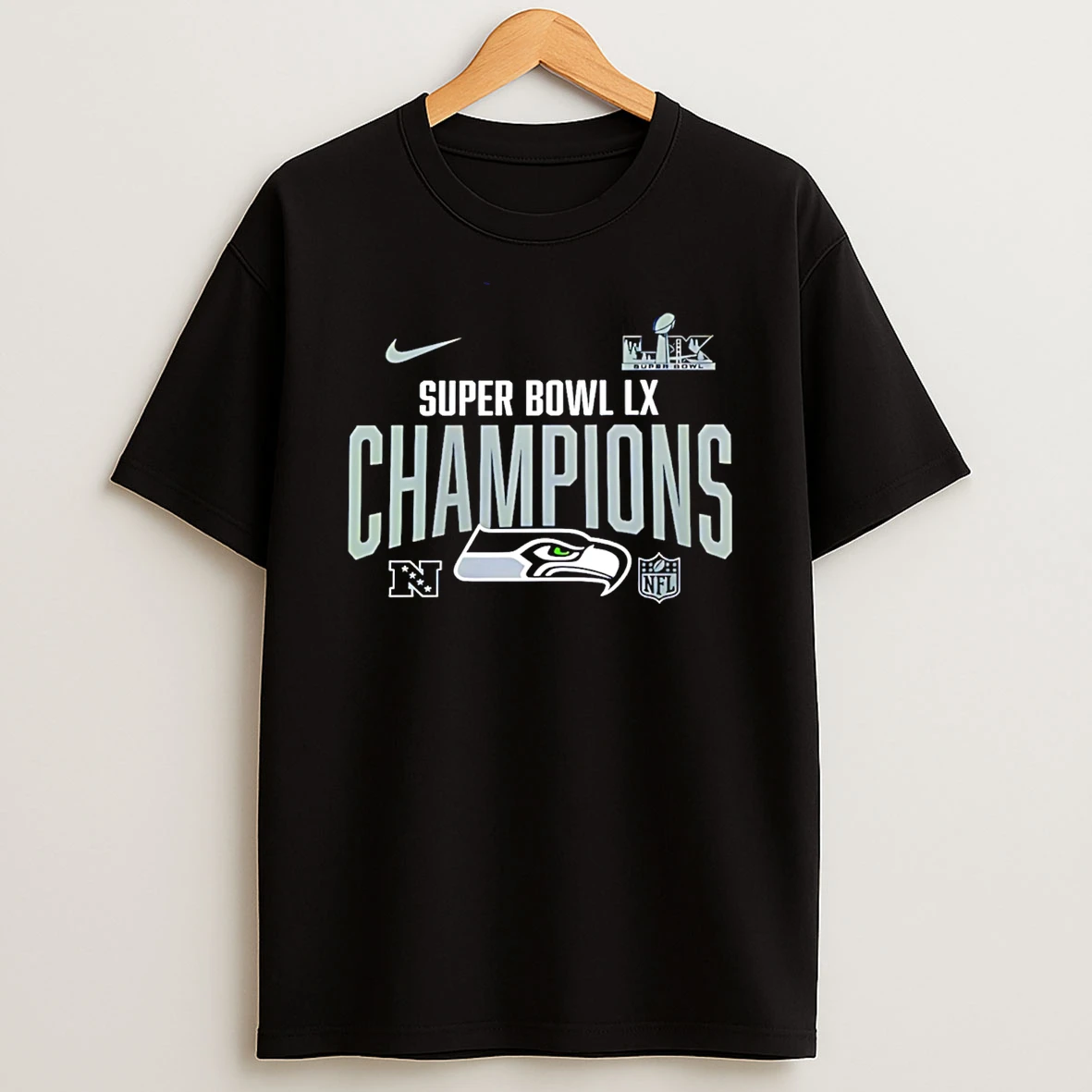 Seattle Seahawks Super Bowl Lx Champions Going Yard T Shirt