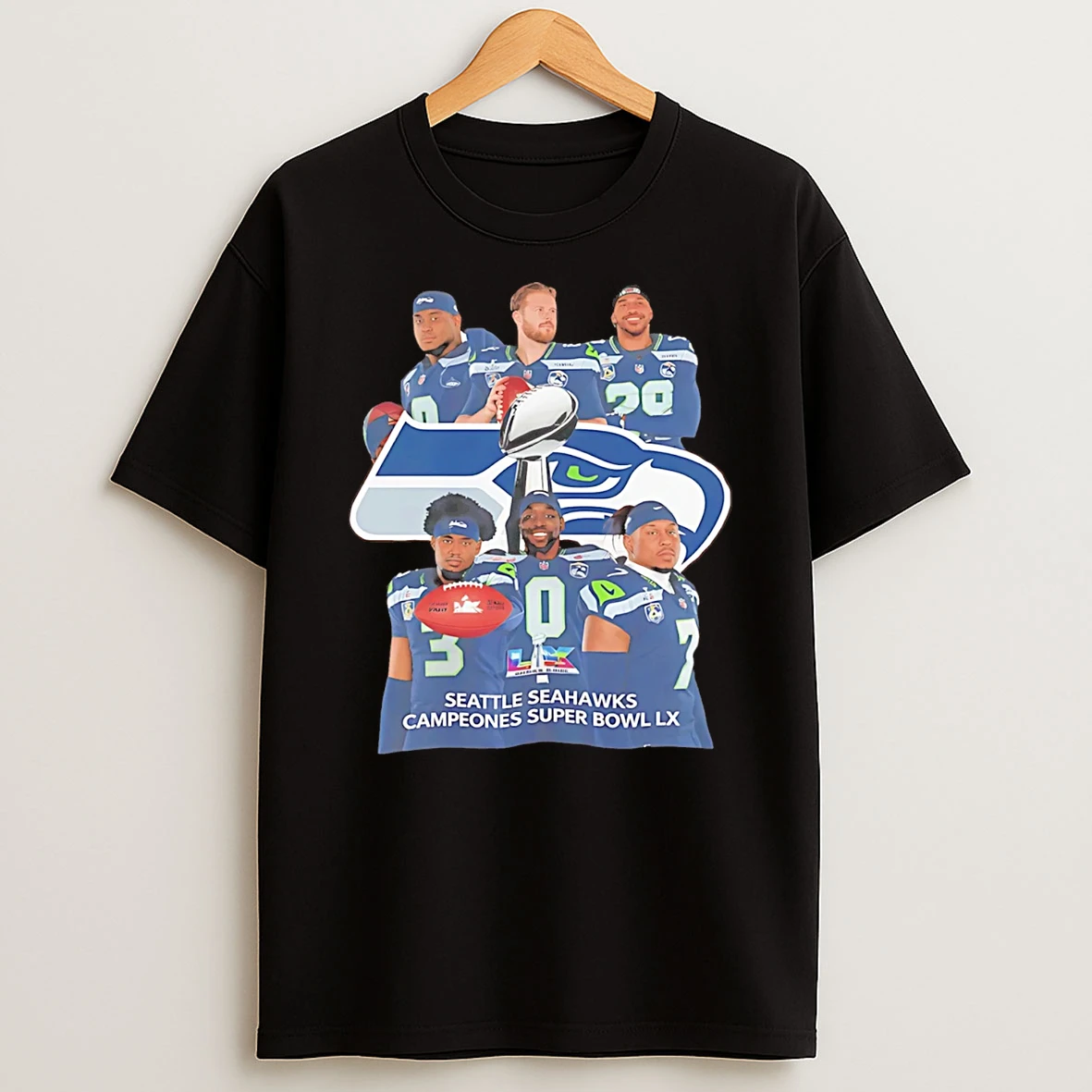 Seattle Seahawks Super Bowl Lx Champions Victory T Shirt