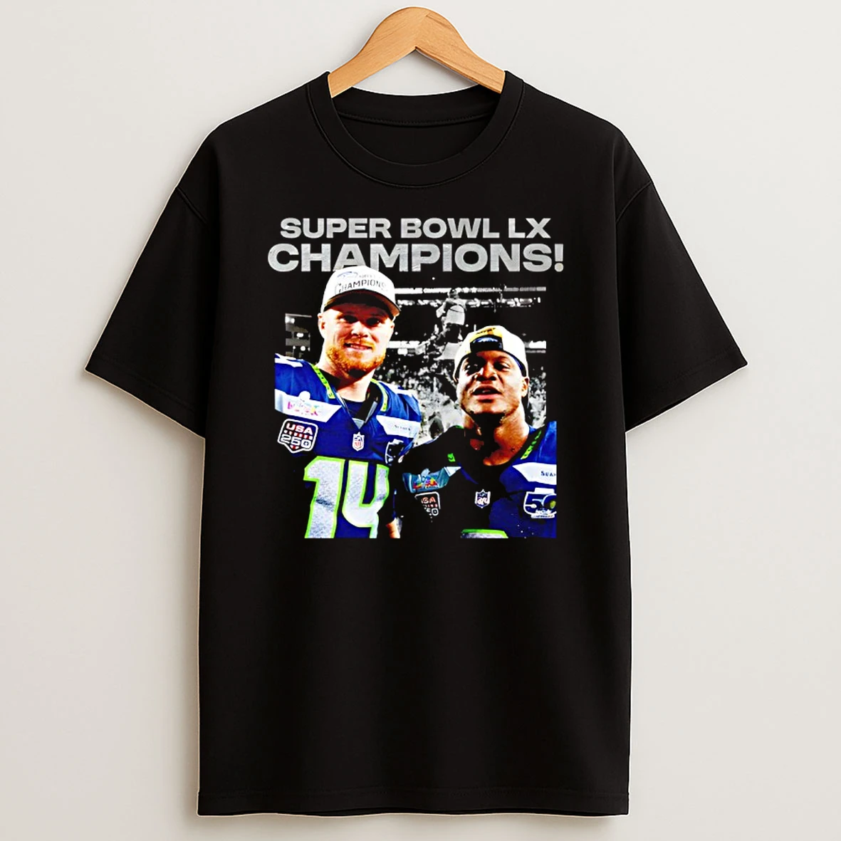 Seattle Seahawks Super Bowl Lx Champion V2 T Shirt