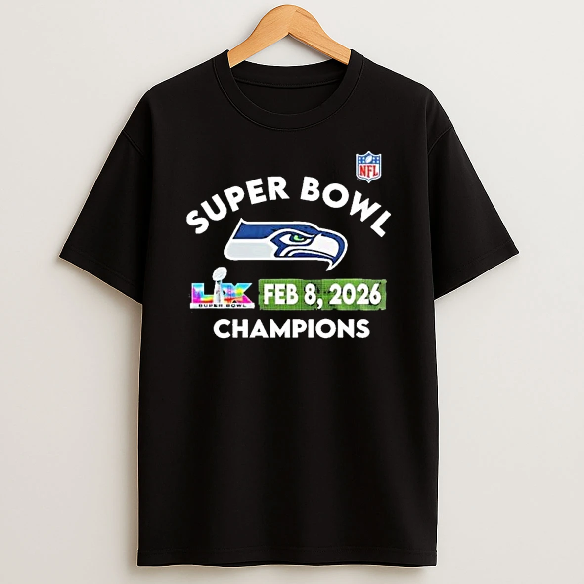 Seattle Seahawks Super Bowl Lx Champions 2026 T Shirt
