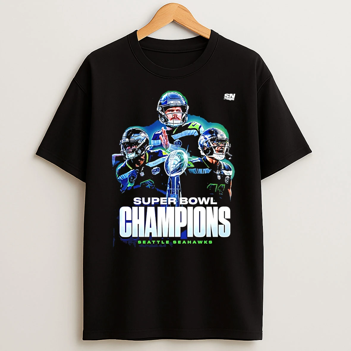 Seattle Seahawks Super Bowl Lx Sblx Champions T Shirt