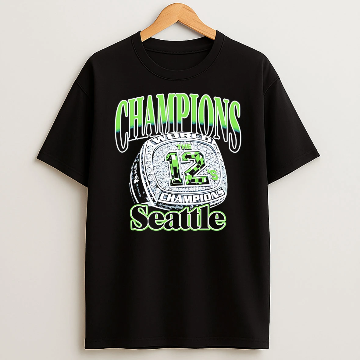 Seattle Seahawks The 12s Champions Ring T Shirt