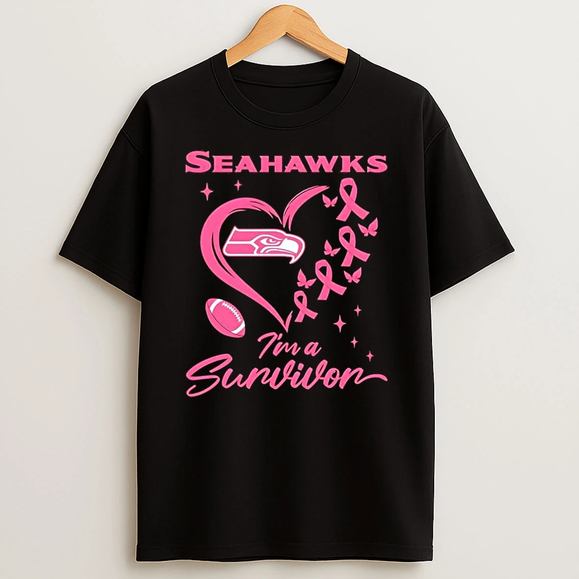 Seattle Seahawks Football Im A Survivor T Shirt