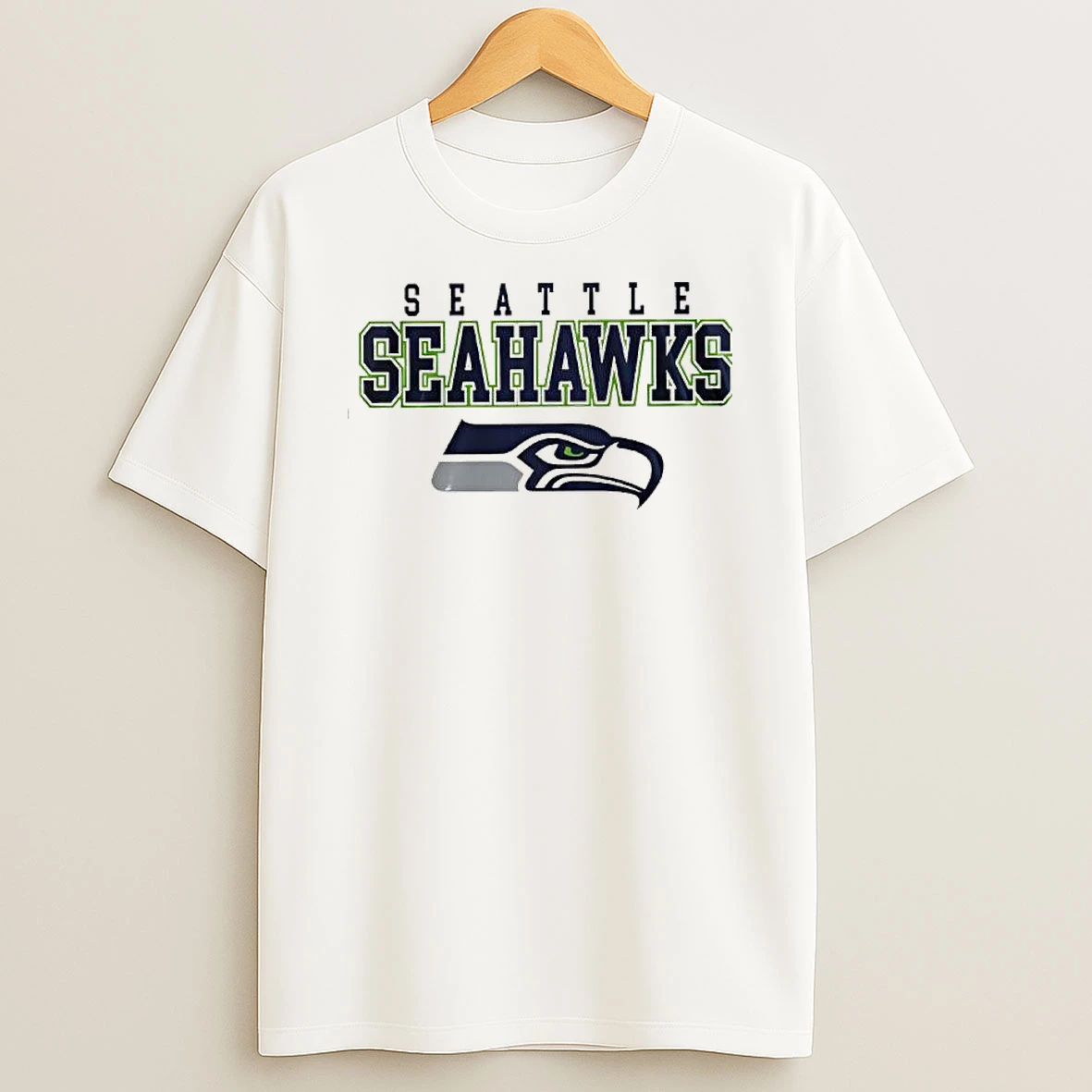 Seattle Seahawks Graphic Logo T Shirt