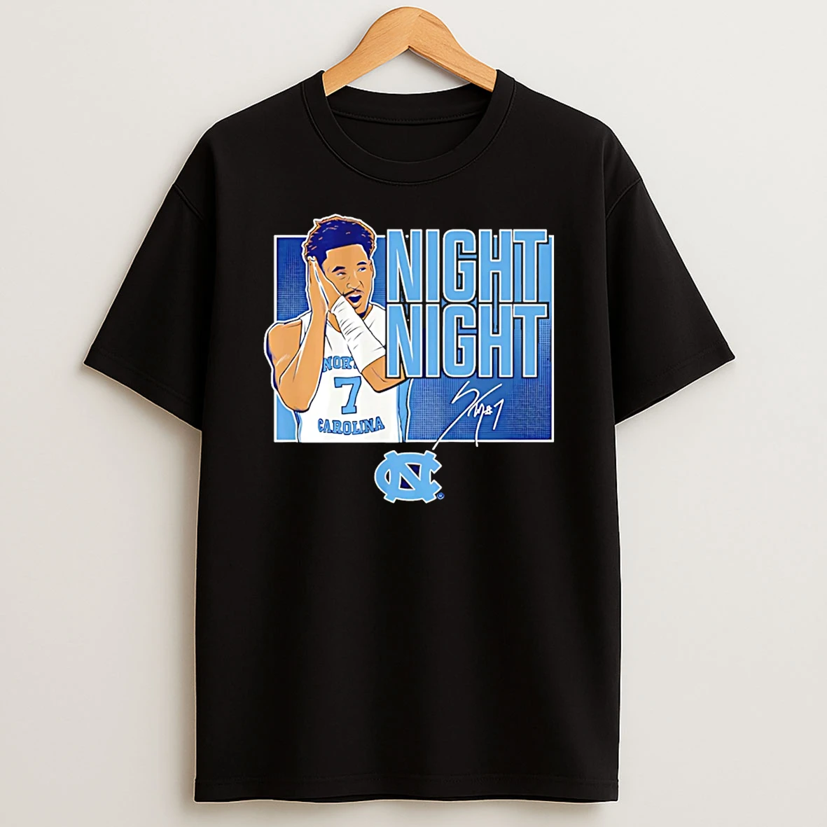 Seth Trimble Unc Basketball Said Night Night Signature T Shirt