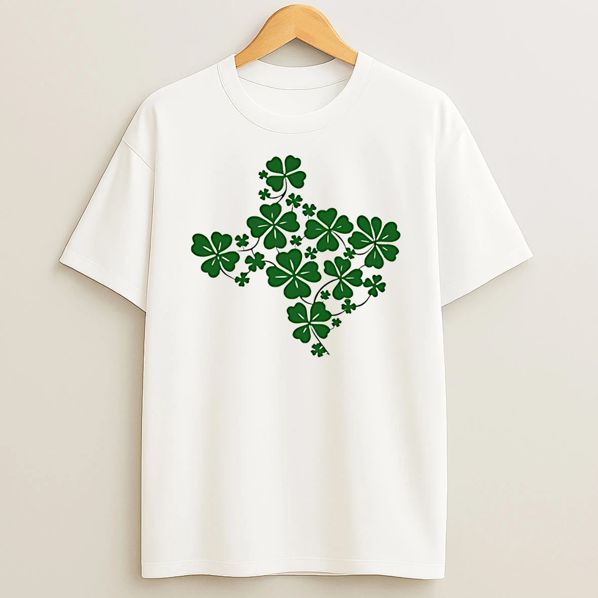 Shamrocks Texas Bullzerk St Patricks Day 2026 T Shirt