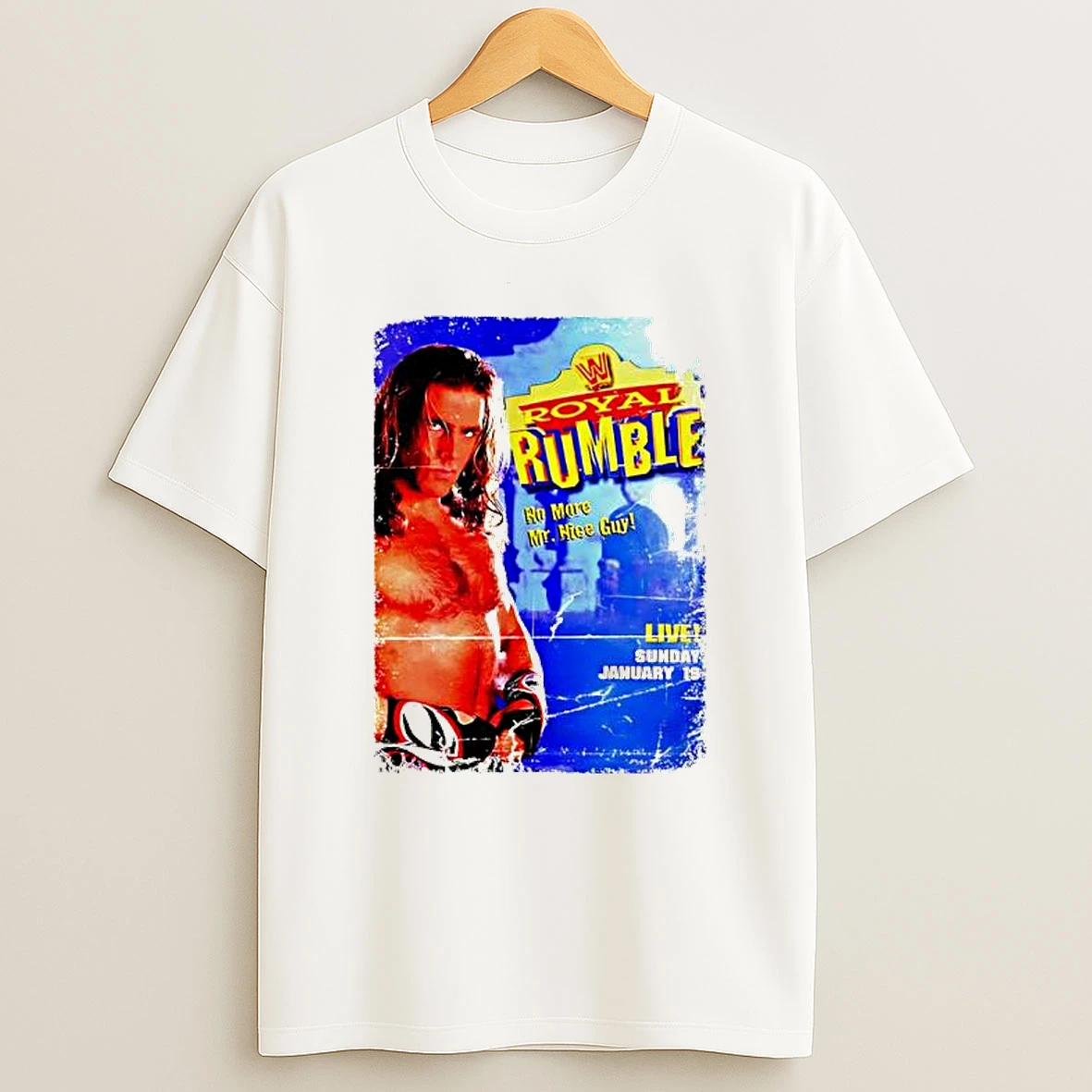 Shawn Michaels Royal Rumble 1996 Live January 19th T Shirt