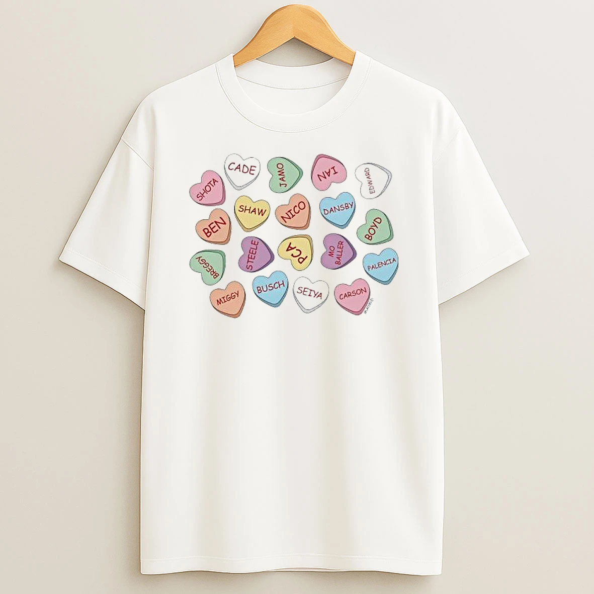 Shota Cade Ben Shaw Jamo Ian Nico Dansby Edward Boyd Breggy Steele Pca Miggy Busch Seiya Ow Baller Carson Palencia T Shirt