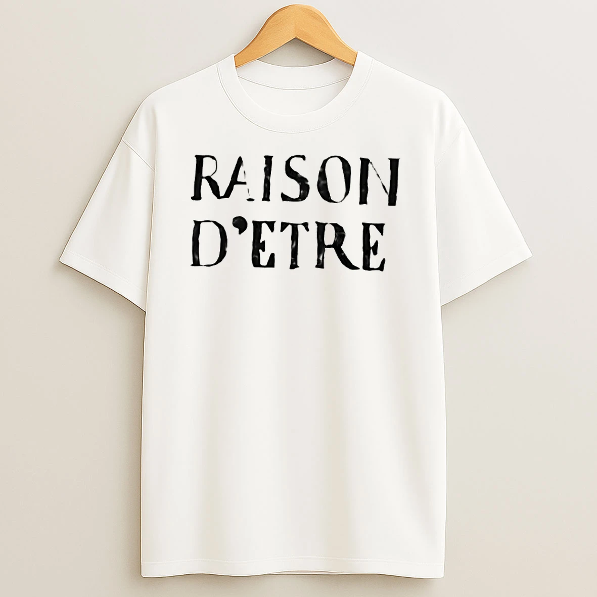 Shrinking Liz Christa Miller Wearing Raison Detre T Shirt