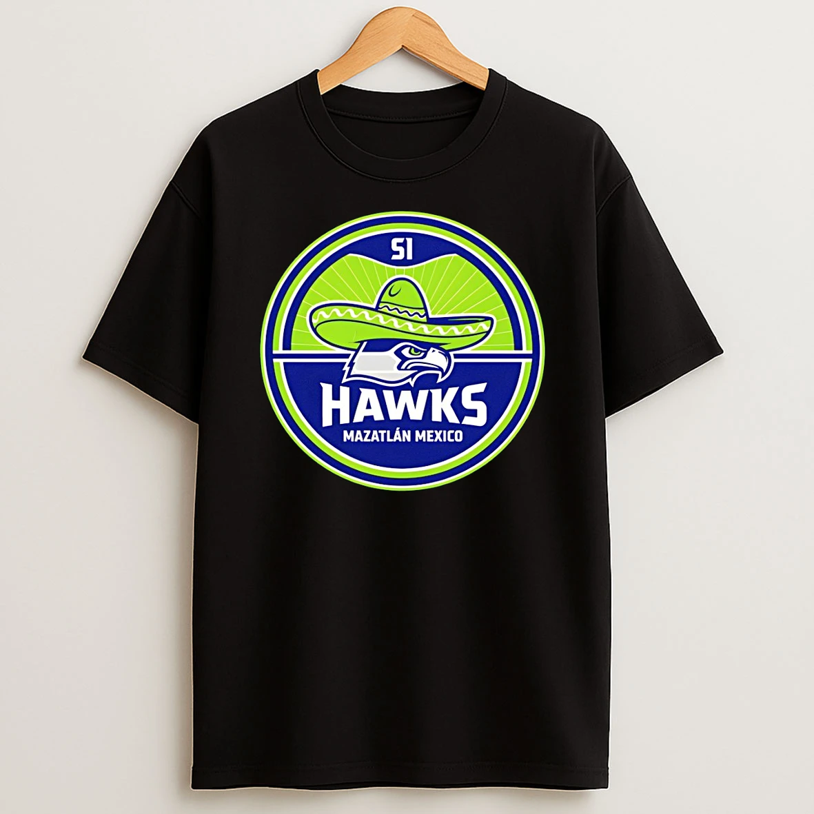 Si Hawks Seattle Funny Parody Mexico Vacation T Shirt