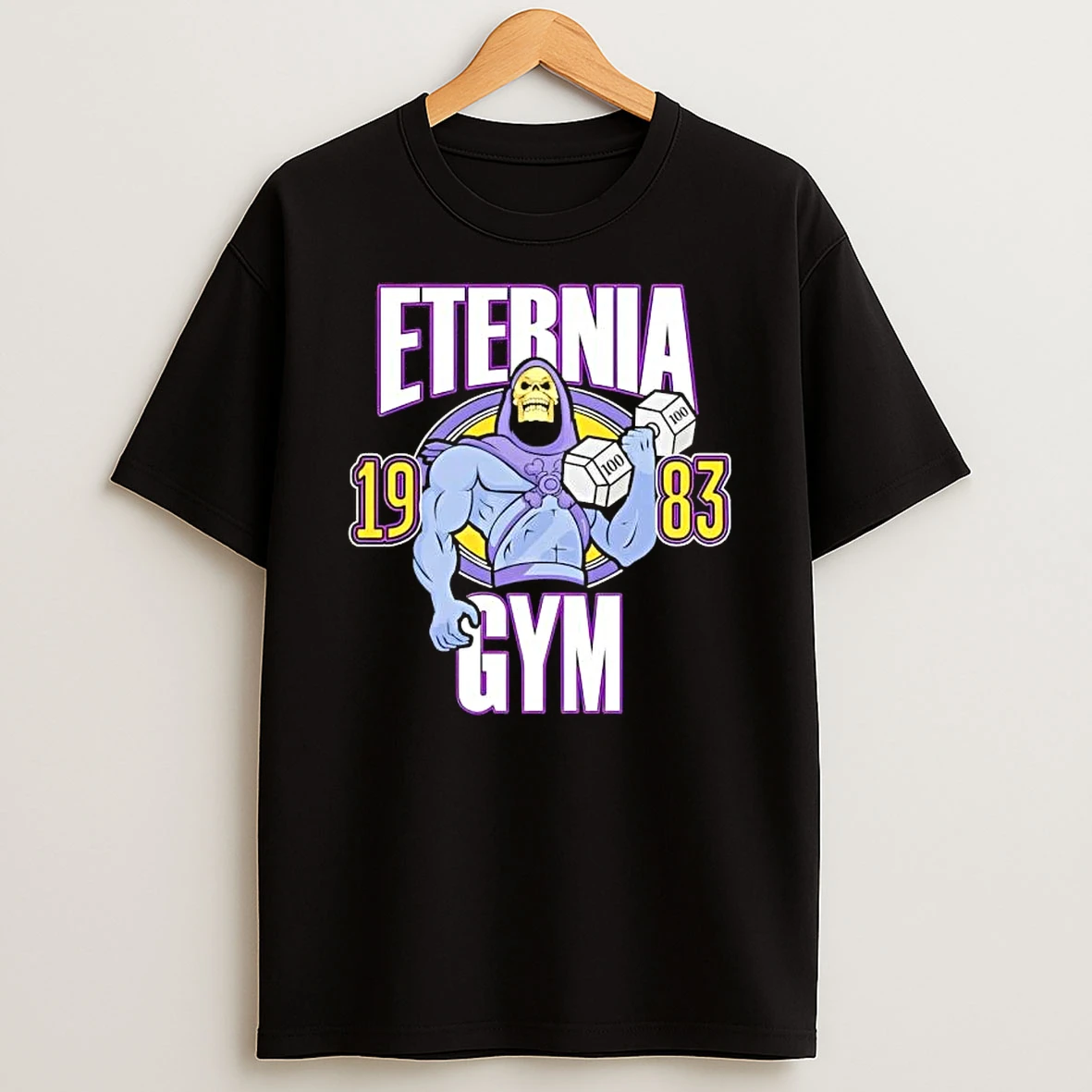 Skeletor Eternia Gym 1983 T Shirt