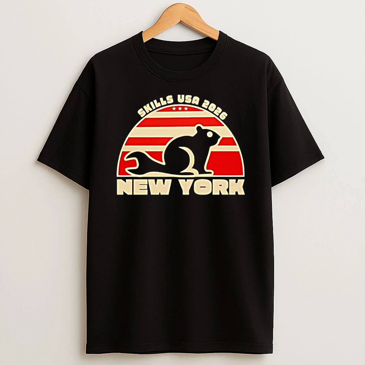 Skills Usa 2026 New York Squirrel T Shirt