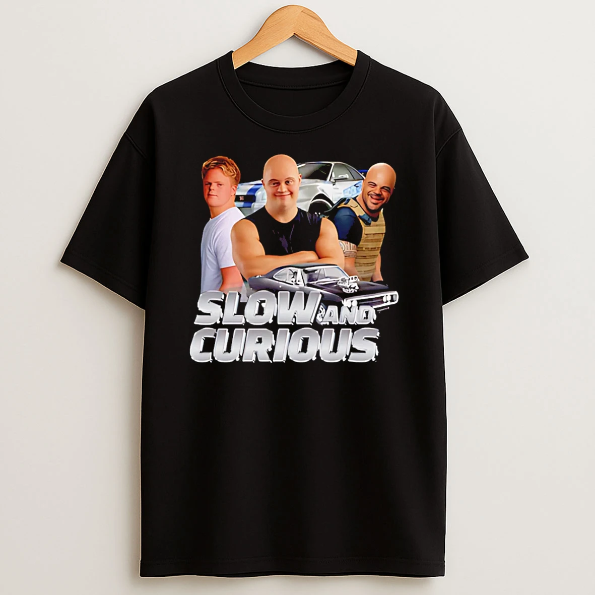 Slow Curious X Down Graphic T Shirt