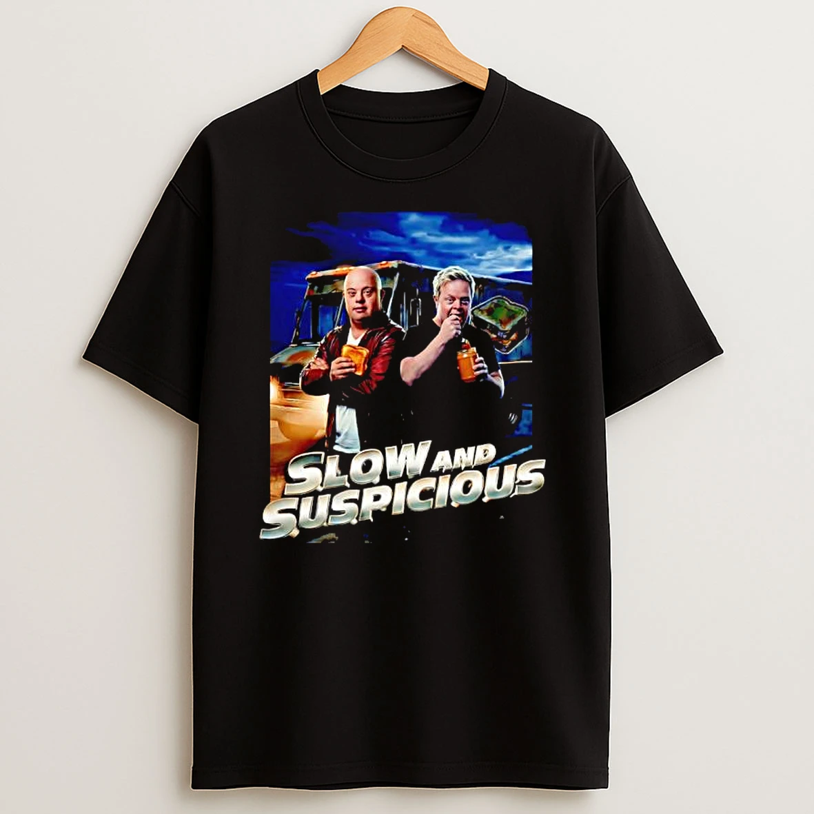 Slow And Suspicious Chris Packham And Features Ryan De La Cruz Graphic T Shirt