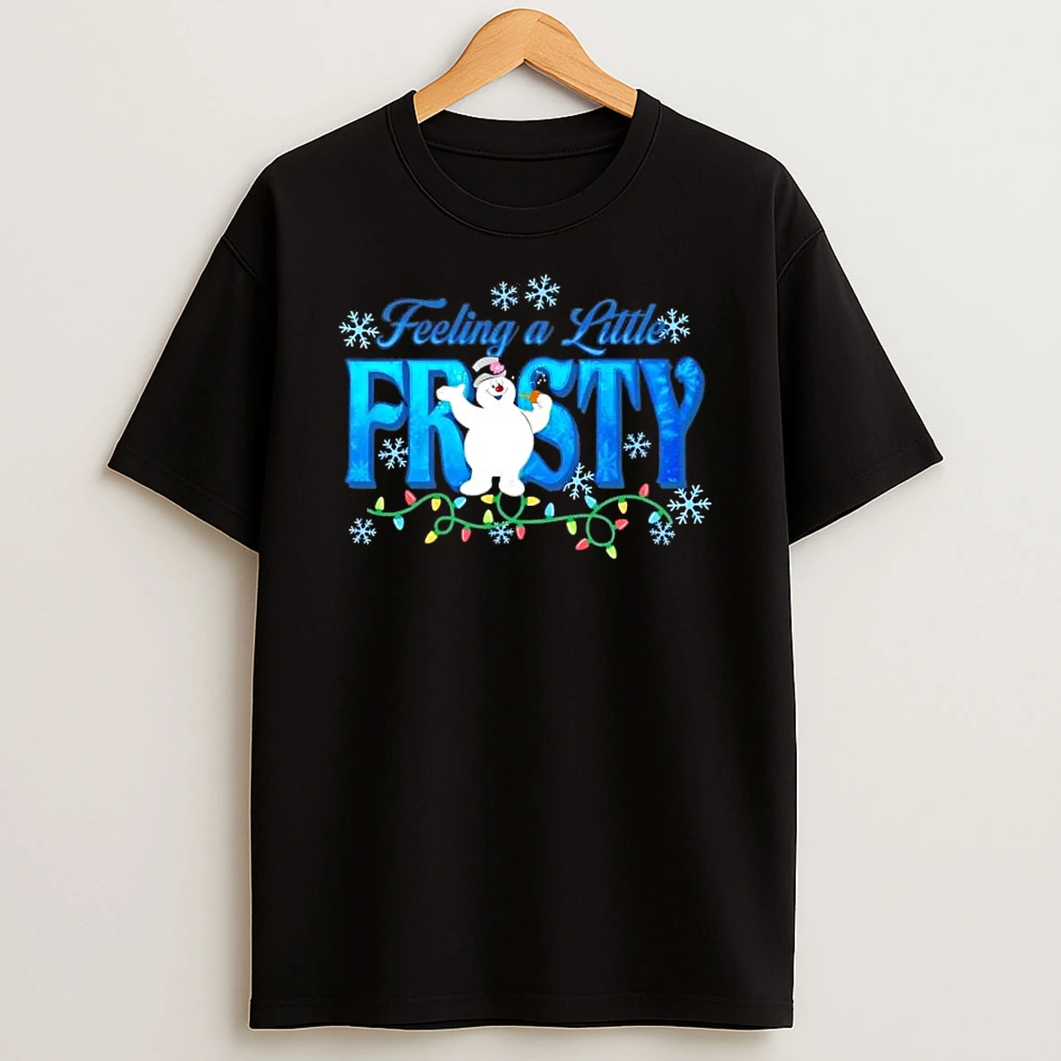 Snowman Feeling A Little Frosty T Shirt