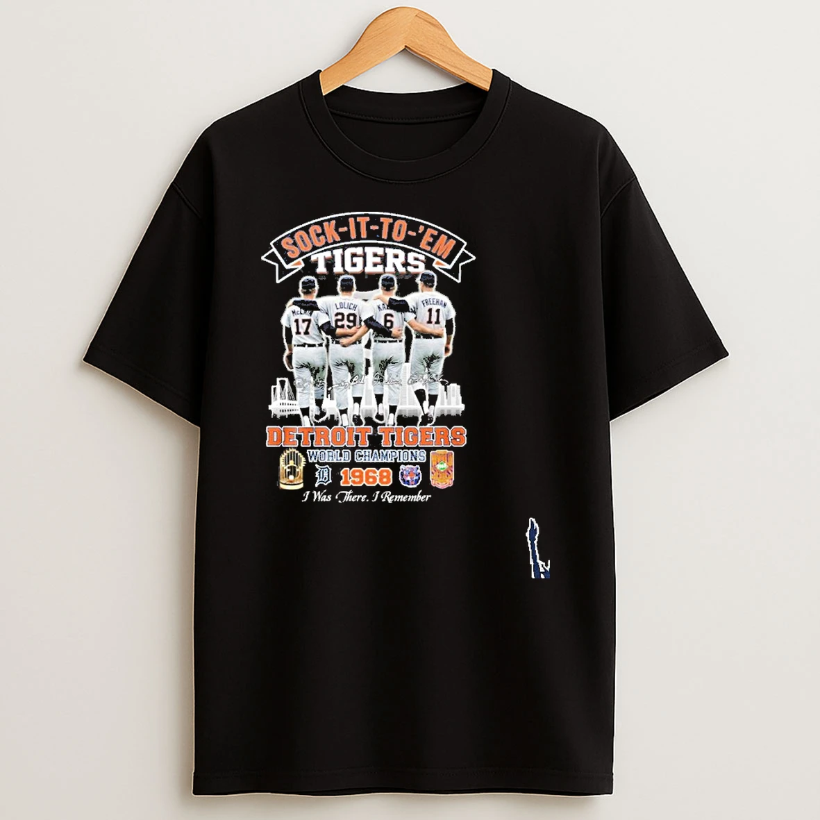 Sock It To Em Detroit Tigers World Champions 1968 T Shirt