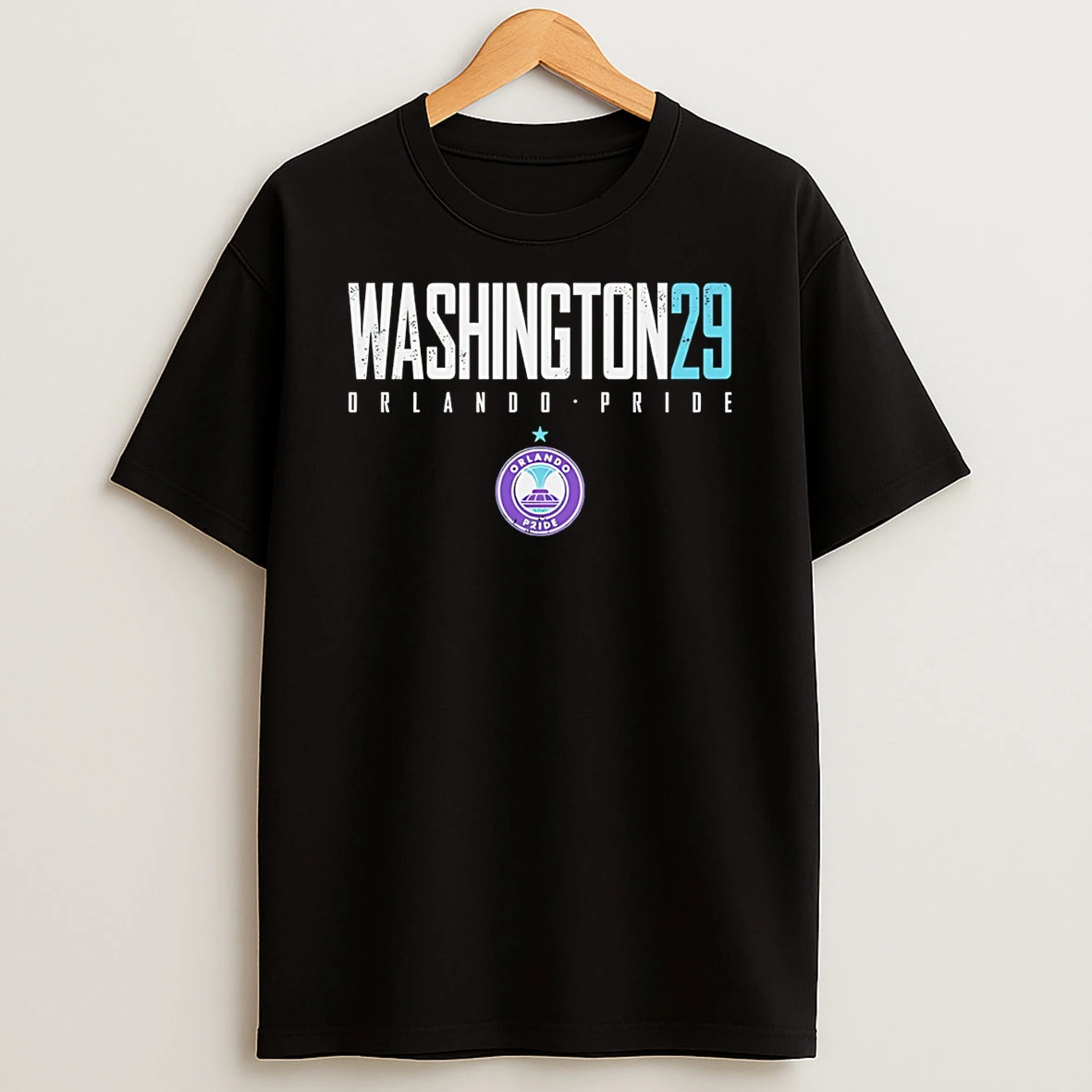 Solai Washington Orlando Pride Elite Number Name T Shirt