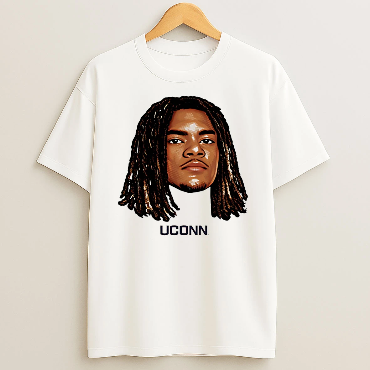 Solo Ball Uconn Huskies Bobblehead T Shirt