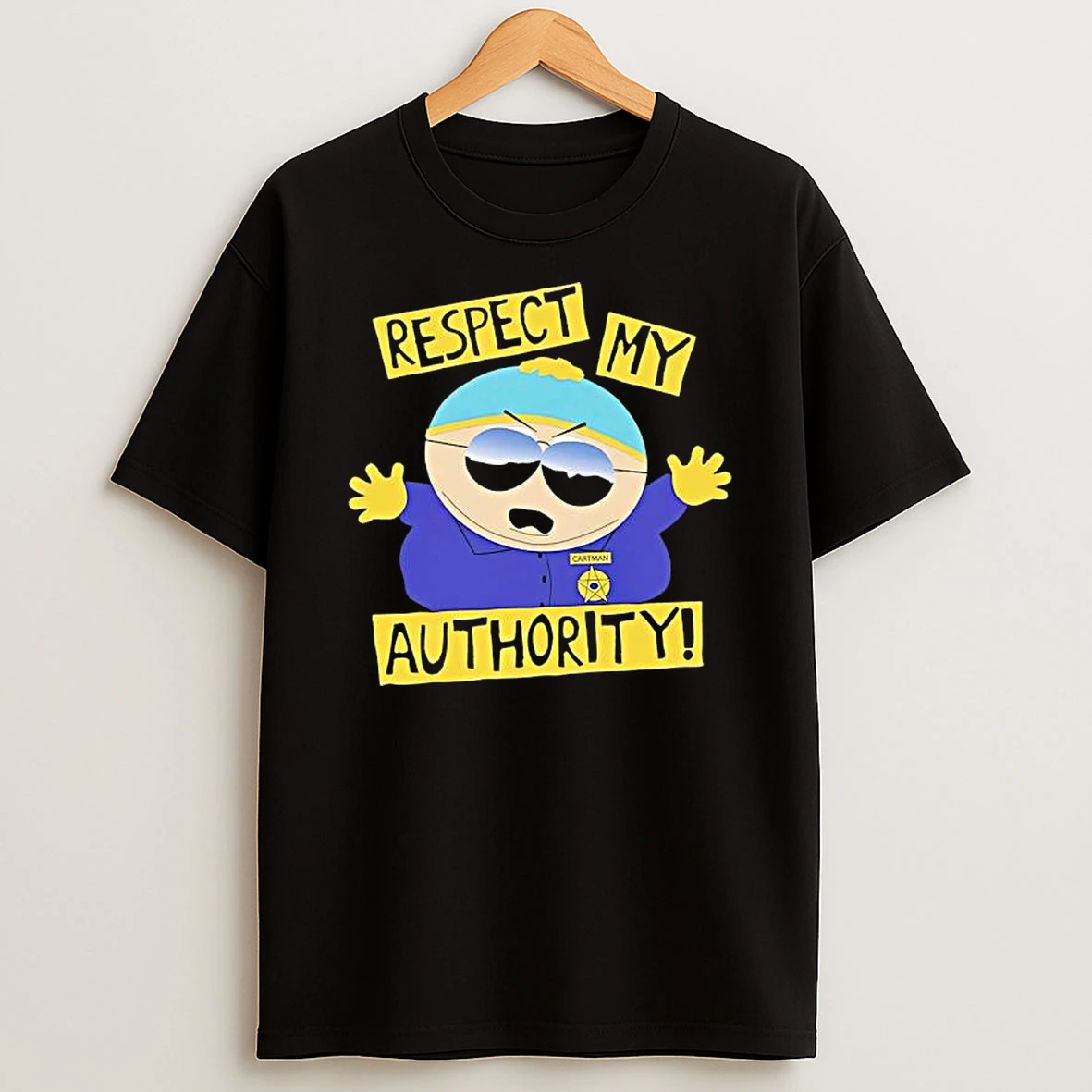 South Park Eric Cartman Respect My Authority T Shirt