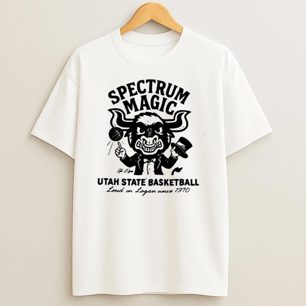 Spectrum Magic Game Utah State Basketball T Shirt