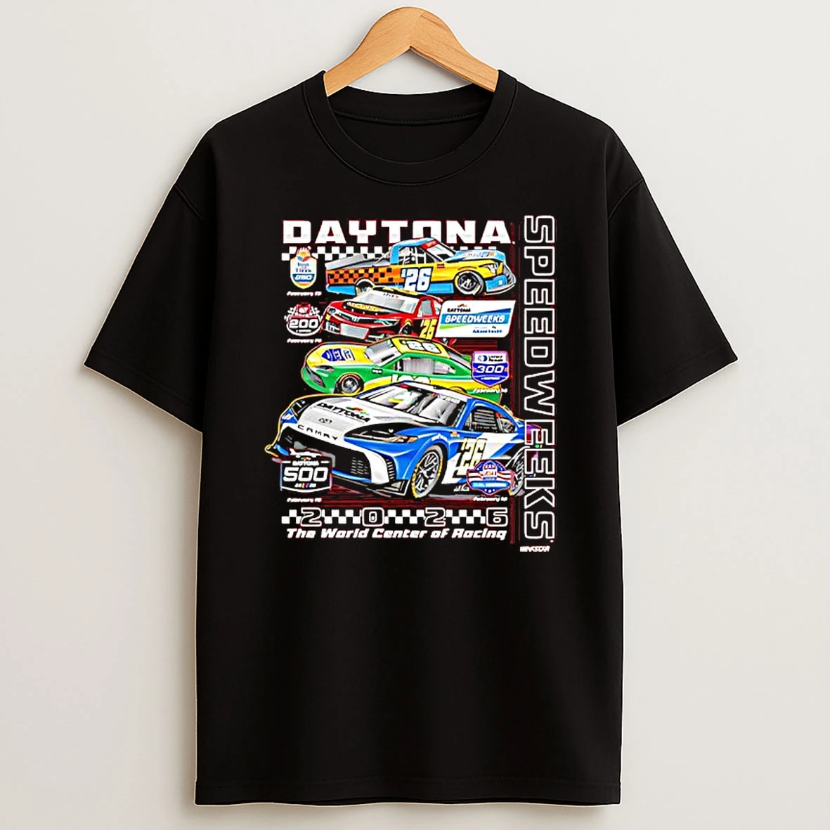 Speed Weeks 2026 Daytona Graphic T Shirt