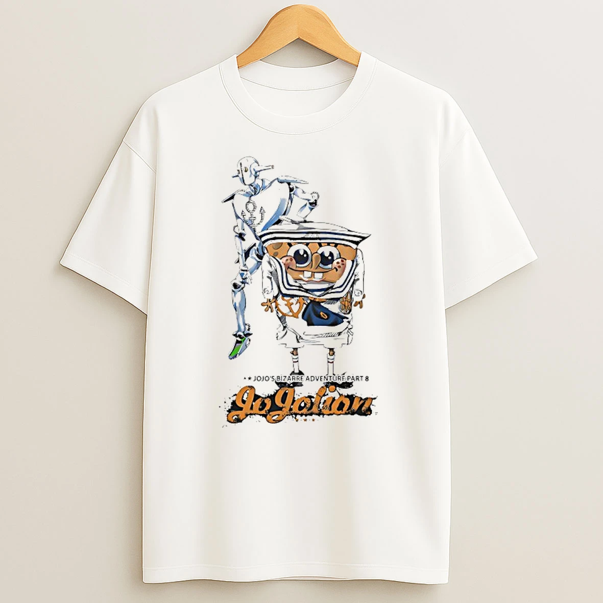 Sponge Jojos Bizarre Adventure Part 8 T Shirt