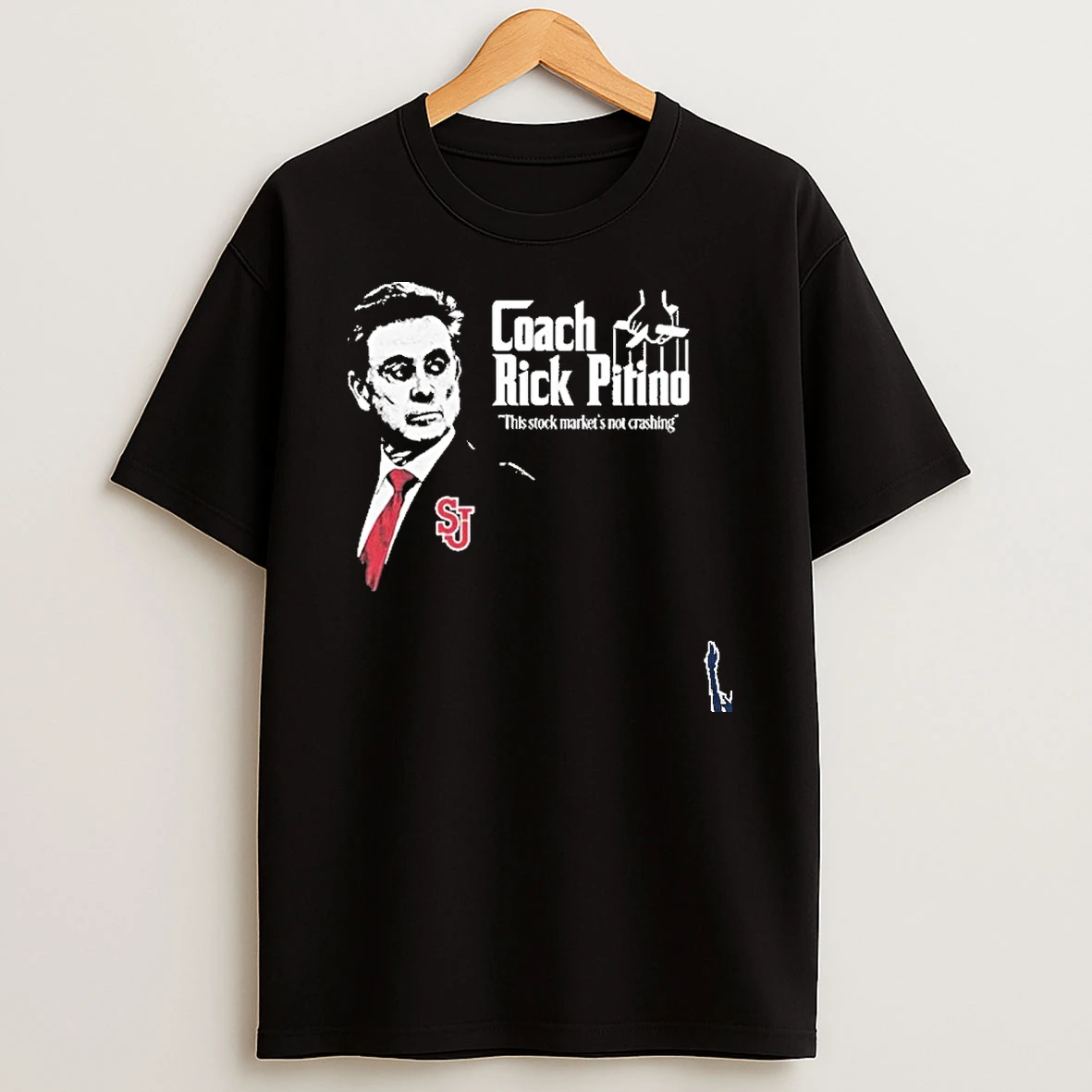 St Johns Rick Pitino Stock Market Coach T Shirt
