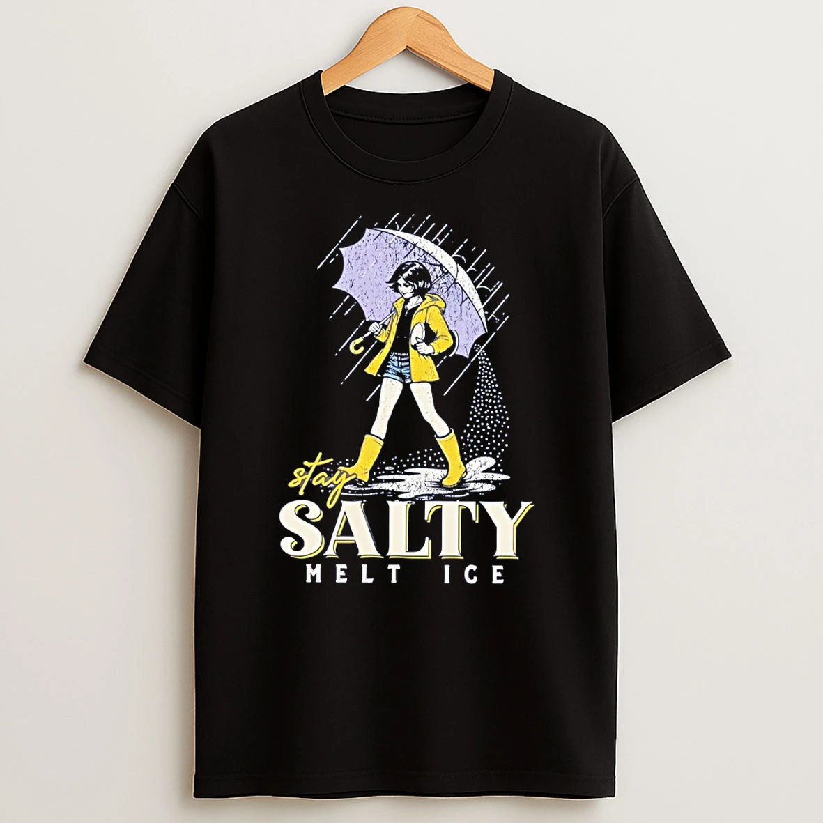 Stay Salty Melt Ice No Ice Abolish Ice Political Vintage T Shirt