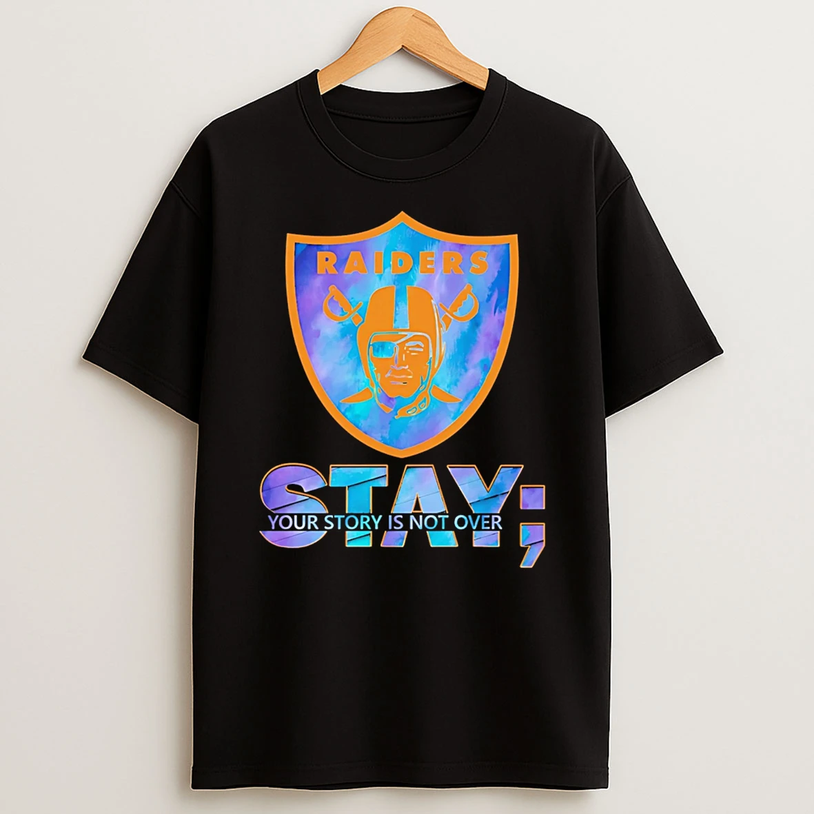 Stay Your Story Is Not Over Las Vegas Raiders T Shirt