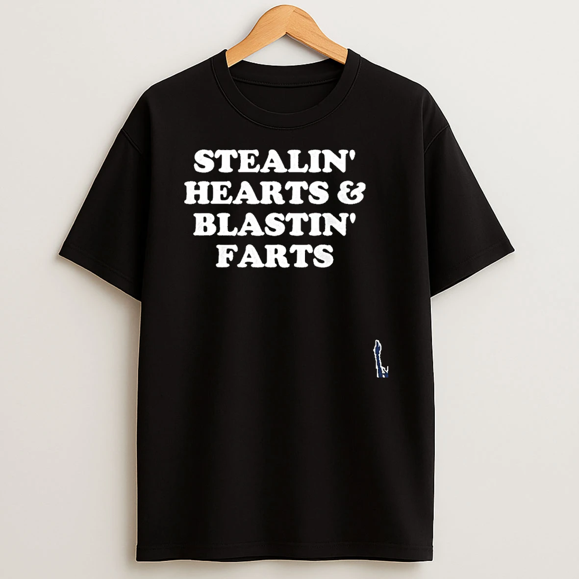 Stealin Hearts And Blastin Farts Funny Valentines Day T Shirt
