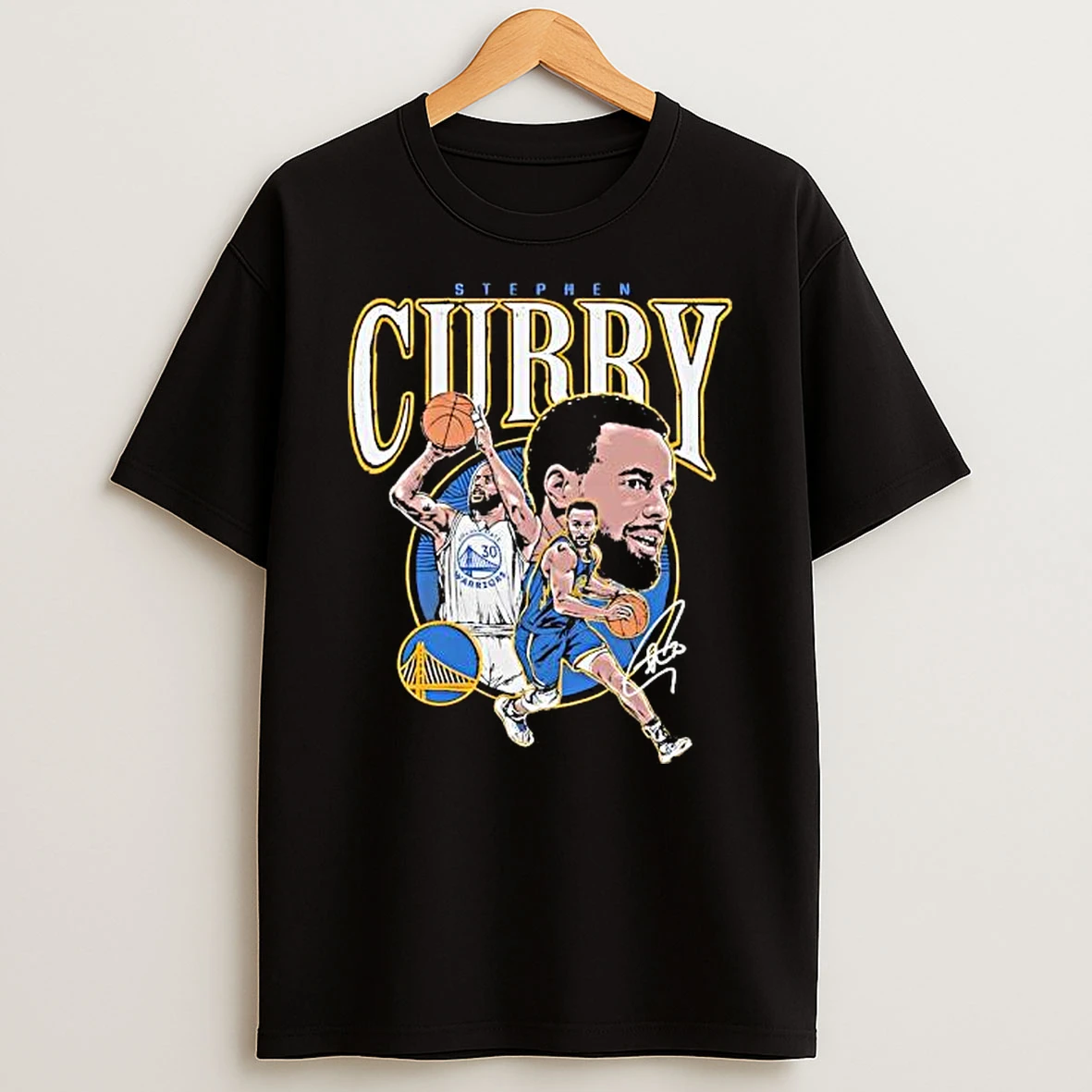 Stephen Curry Golden State Warriors Signature Graphic T Shirt