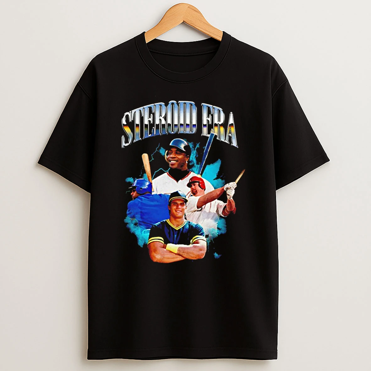 Steroid Era Baseball Graphic 2026 T Shirt