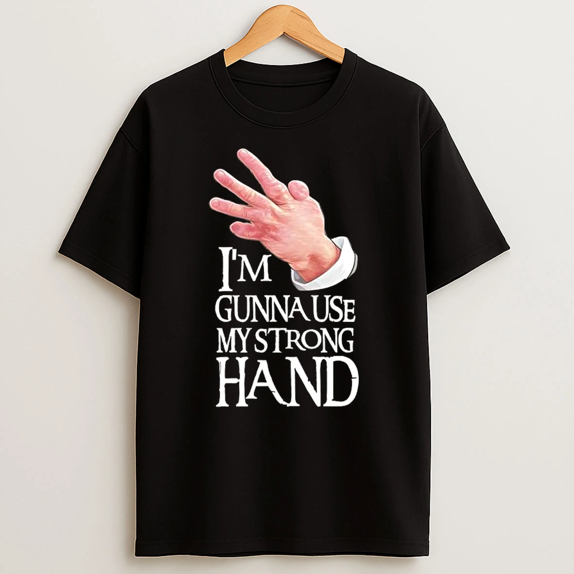 Strong Hand Scary Movie Inspired T Shirt