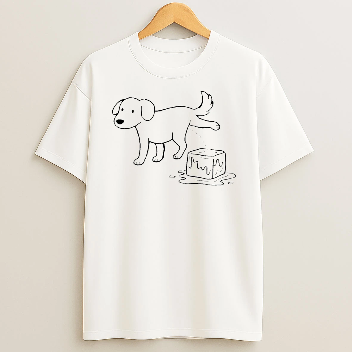 Subtle Anti Ice Dog Immigration T Shirt