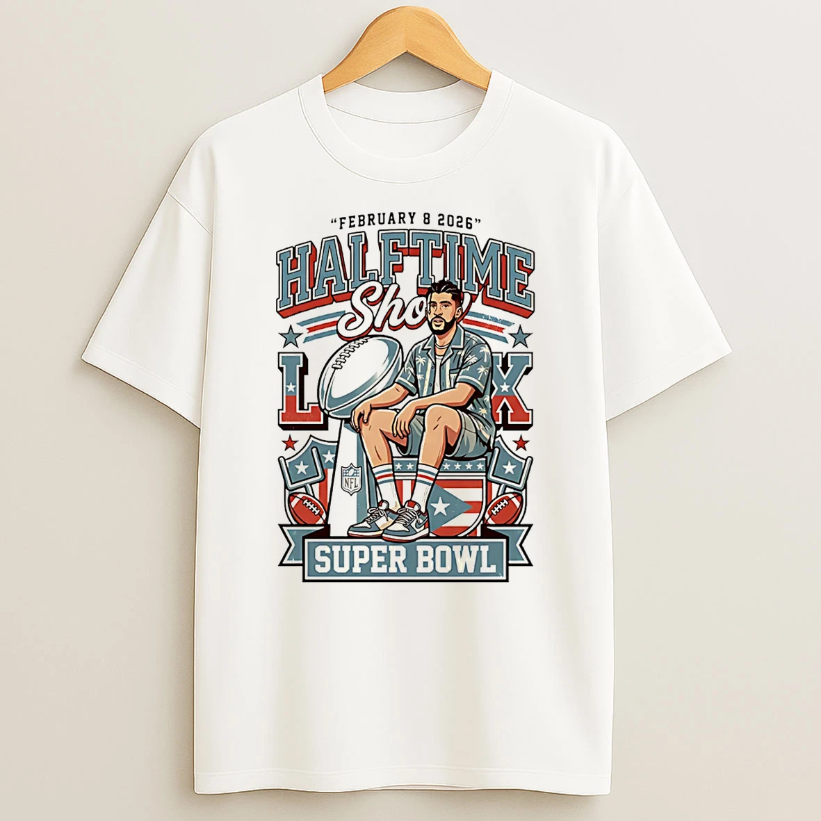 Super Bowl Lx Bad Bunny Halftime Show T Shirt