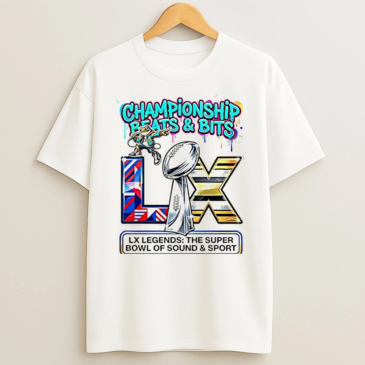 Super Bowl Lx Championship Beats Bits T Shirt