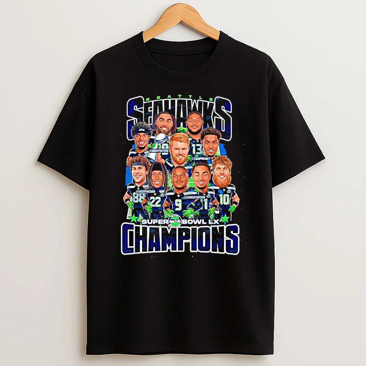 Super Bowl Lx Winning February 8th 2026 Graphic T Shirt