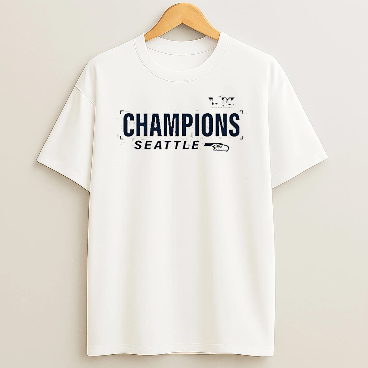 Super Bowl Lix Champions Seattle Seahawks Logo 2026 T Shirt