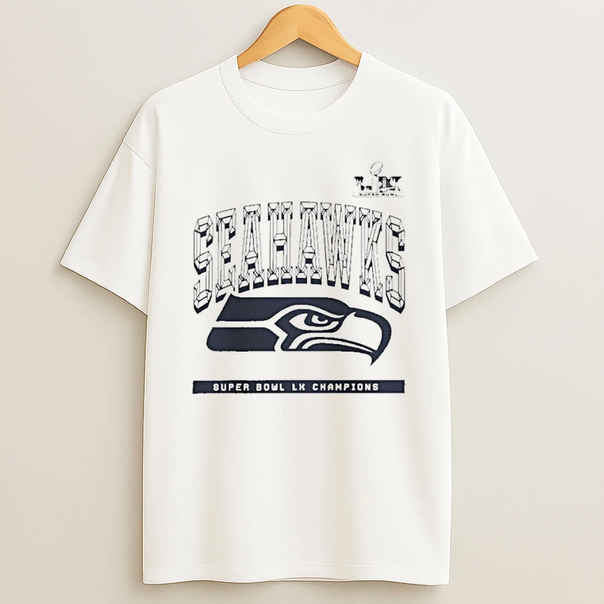 Super Bowl Seahawks Super Bowl Lx Champions T Shirt
